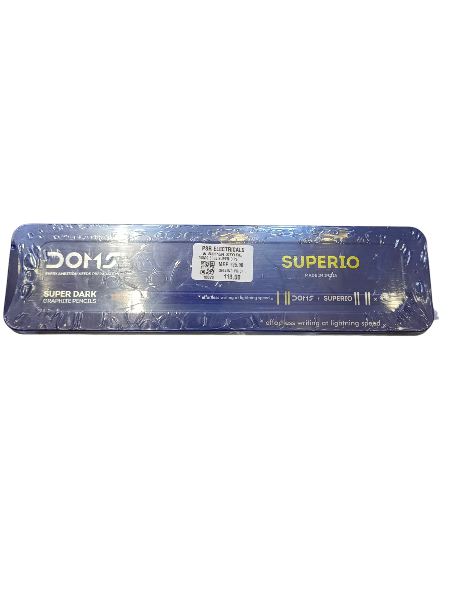DOMS 8743 SUPERIO PENCIL; 10PCS TIN DOMS 8743 SUPERIO PENCIL; 10PCS TIN